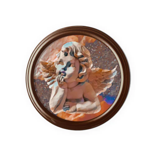 天使くん Tin Badge