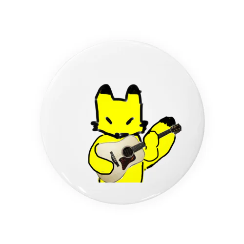 きつね、 Tin Badge