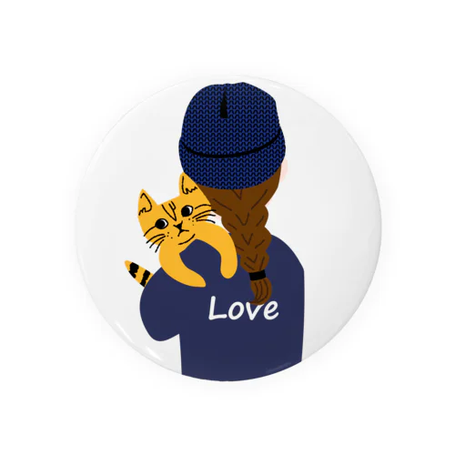 トラネコしまお、Love Tin Badge