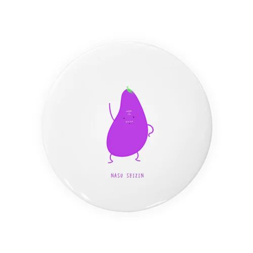 ナス星人 Tin Badge