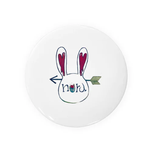 nora🐰うさぎ Tin Badge