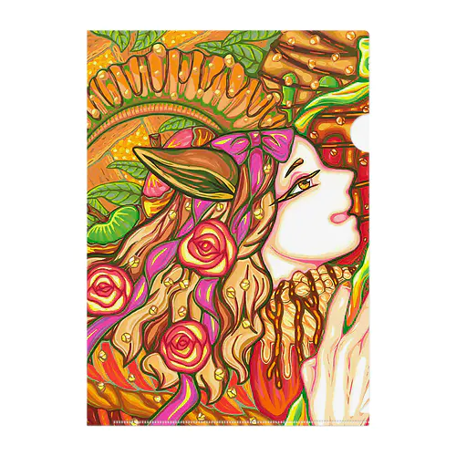 Apple sweets Clear File Folder