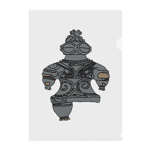 土偶に遭遇 Clear File Folder