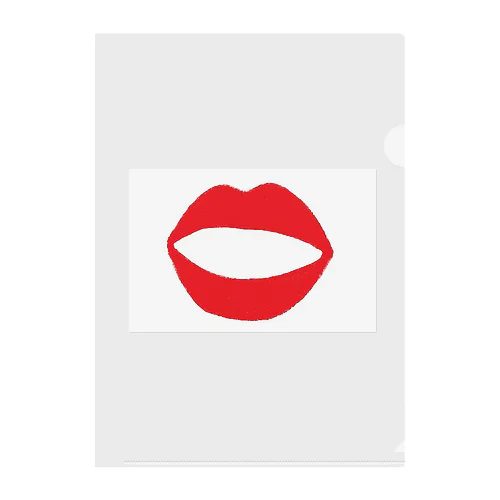 Rouge Clear File Folder