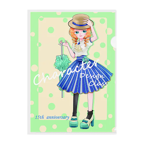 15th Clear File Folder