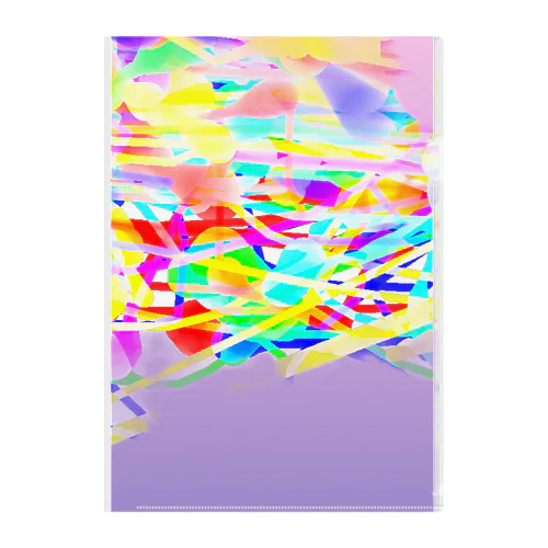 a design Clear File Folder