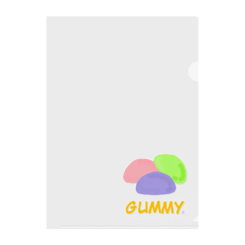 グミ Clear File Folder