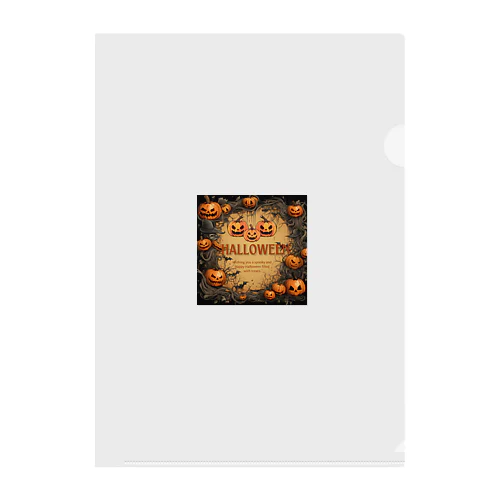 ハロウィングッズ色々🎃 Clear File Folder