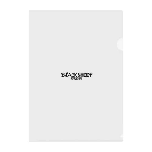 BLACK SHEEP ORIGIN Clear File Folder