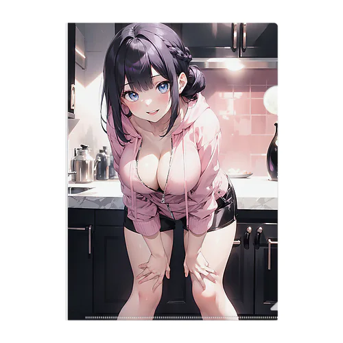 秋のキュート Clear File Folder