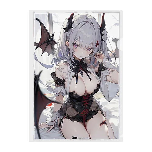 美少女悪魔 Clear File Folder