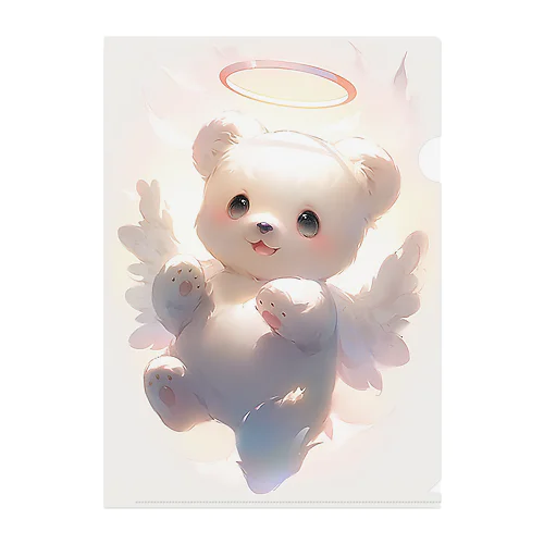 天使くまちゃん໒꒱⡱ Clear File Folder
