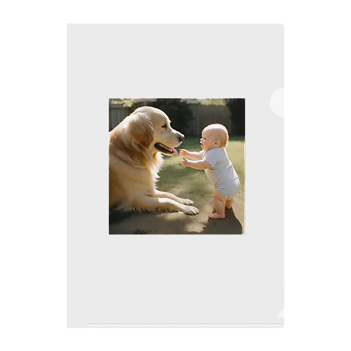 itokiwaレトリーバー Clear File Folder