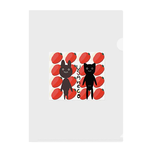 Usanekoberry Clear File Folder
