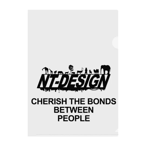 「nt-design」 Tシャツ2024 Clear File Folder