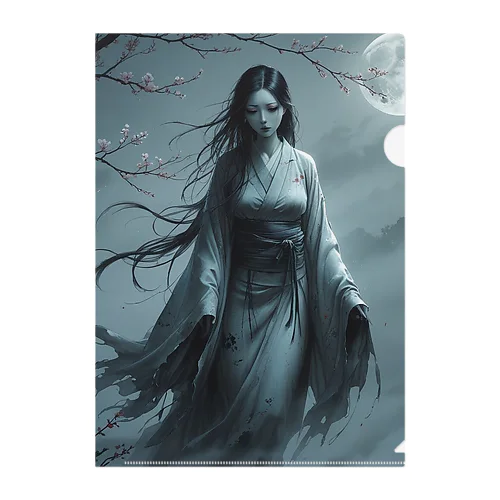 Floating　Ghost Clear File Folder