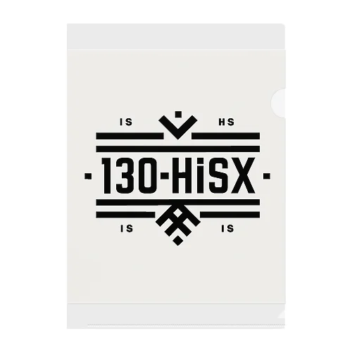 130-HiSX(130-ヒスエックス) Clear File Folder
