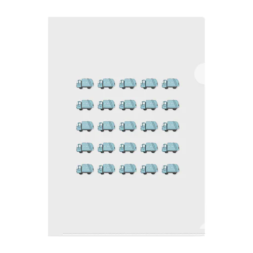 ごみ収集車 Clear File Folder