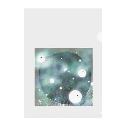 In the dark  Clear File Folder