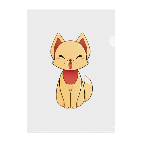 お稲荷様 Clear File Folder