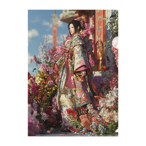 4169  ラリーベリル Clear File Folder