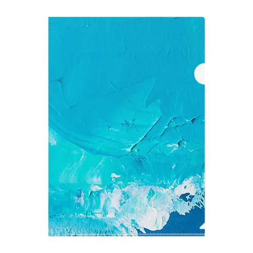 22℃の飛沫 Clear File Folder