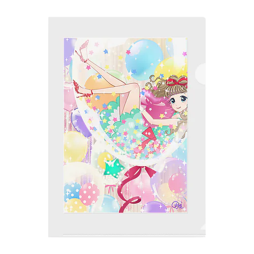 パーティー Clear File Folder