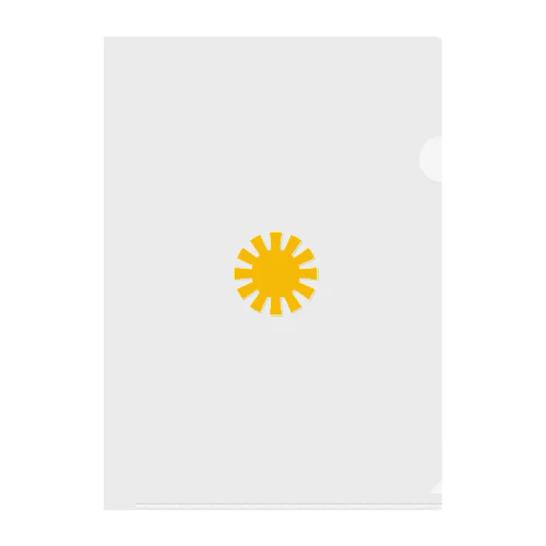 【イエロー旭日旗】シリーズ Clear File Folder