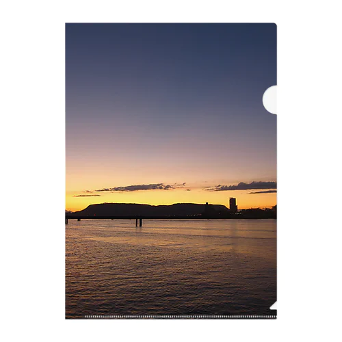 good morning Setouchi Clear File Folder