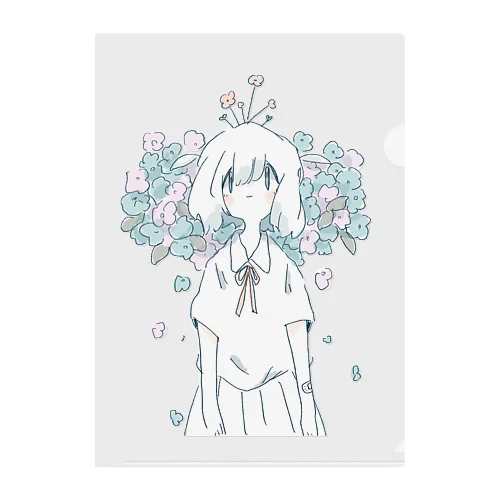 おはな Clear File Folder