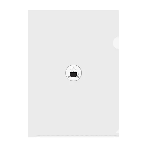 コーヒーカップ Clear File Folder