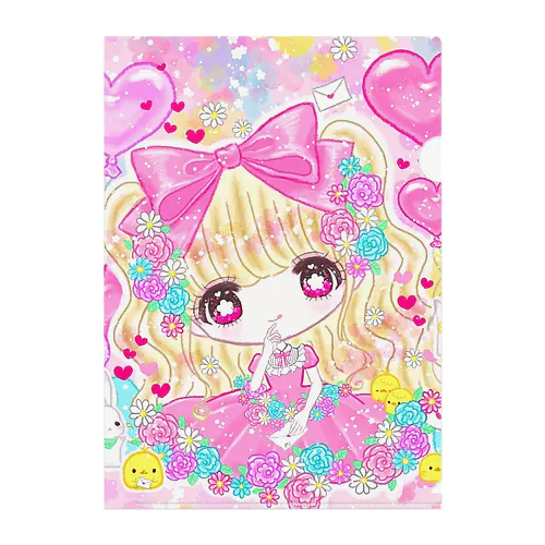 Happy Easter Clear File Folder