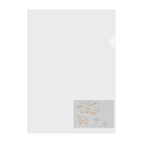 リアル・pigz Clear File Folder
