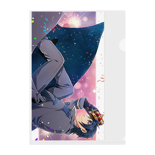 アモアス部ロゴ記念品 Clear File Folder