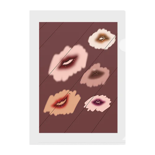 Love Clear File Folder