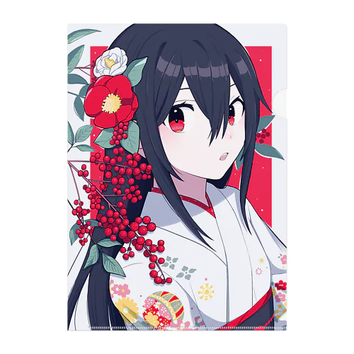 南天 Clear File Folder