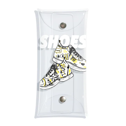 らくがきスニーカー濃色用 Clear Multipurpose Case