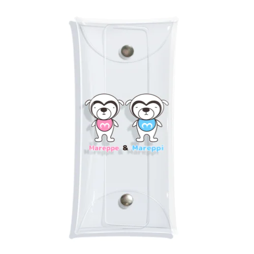 まれっぺ&まれっぴ Clear Multipurpose Case