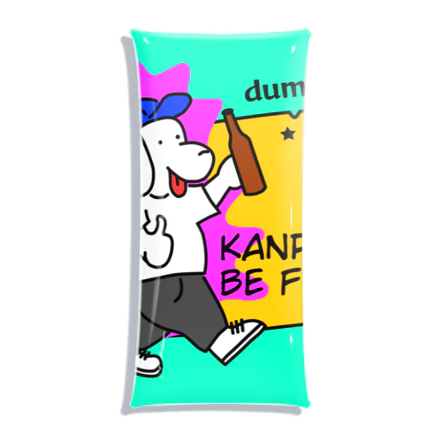 KANPAI BE FREE Clear Multipurpose Case
