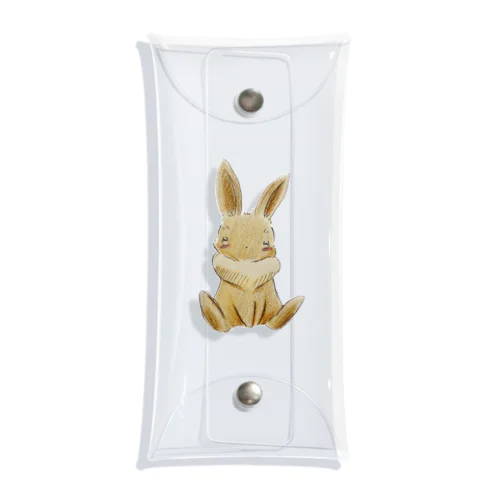 うさぎさん Clear Multipurpose Case