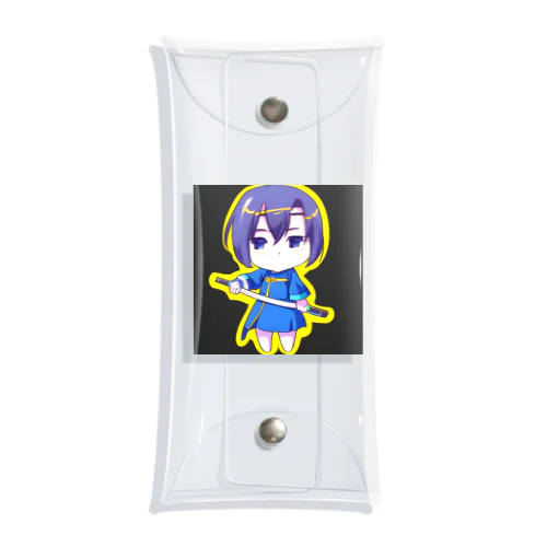 ちびキャラ Clear Multipurpose Case