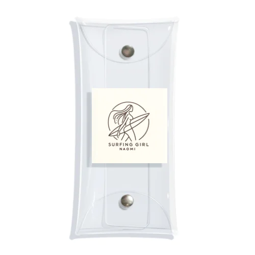 「サーフィンクィーン NAOMI」 Clear Multipurpose Case