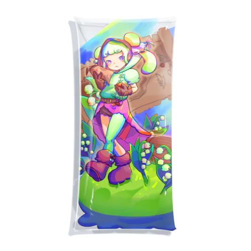 すずらんちゃん Clear Multipurpose Case