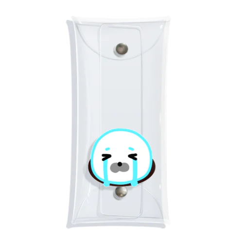 泣きあざらしさん Clear Multipurpose Case