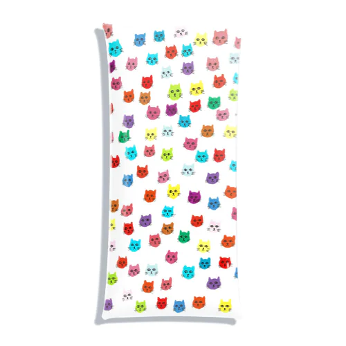 ネコネコネコ Clear Multipurpose Case