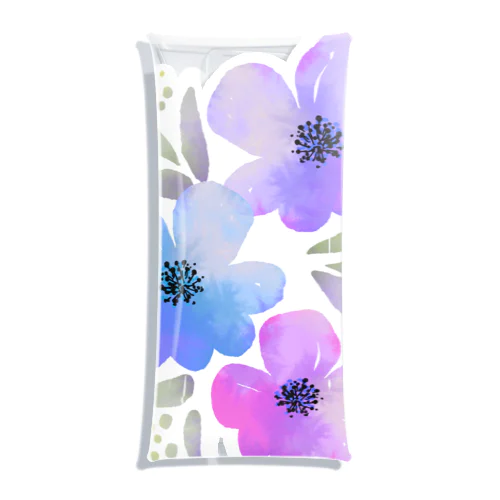 デジ花アート Clear Multipurpose Case