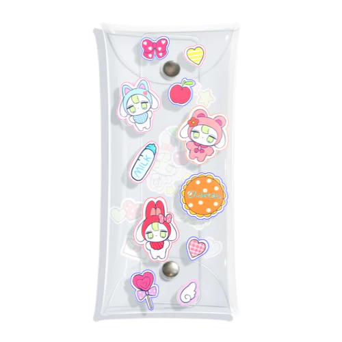 いっぱいちべたん Clear Multipurpose Case