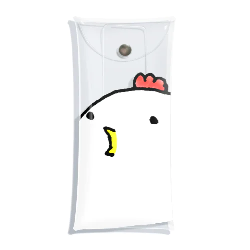 よいものです-ぺこぺことり Clear Multipurpose Case