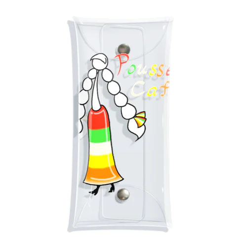カクテル　プースカフェ Clear Multipurpose Case