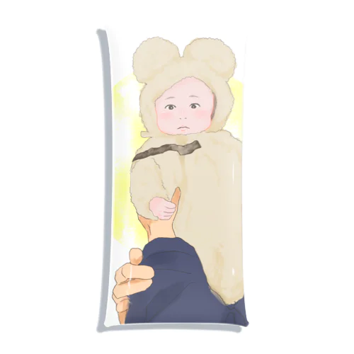 みみがついたあかさん Clear Multipurpose Case